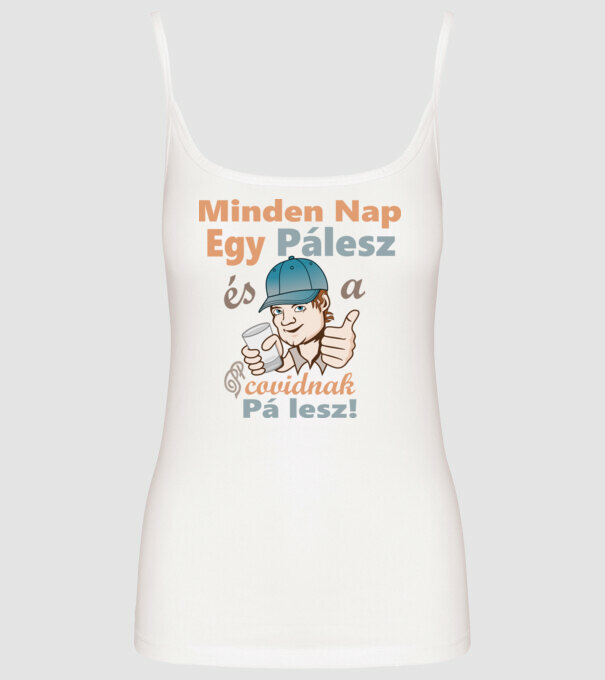  minta fehér pólón