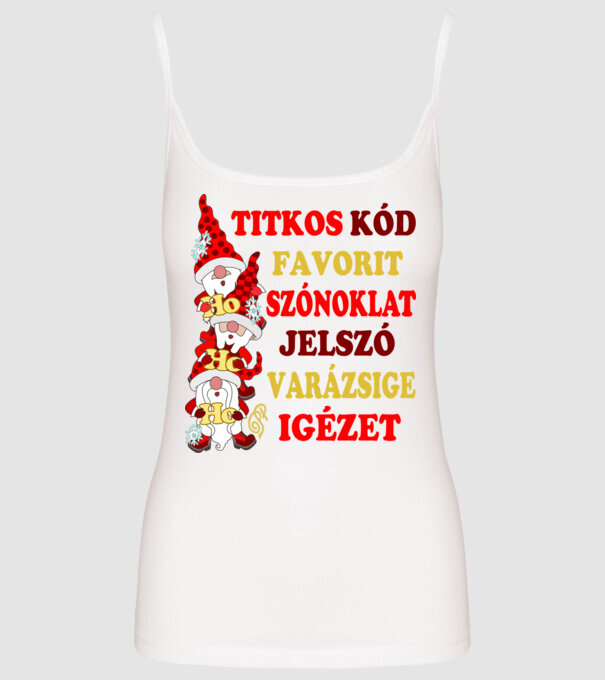  minta fehér pólón