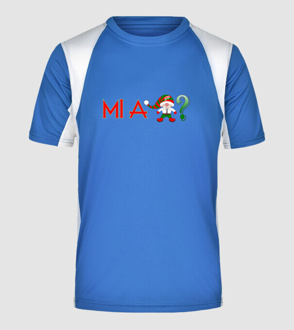  minta királykék pólón