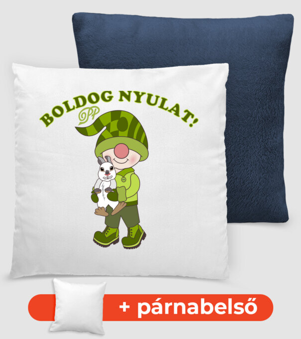  minta sötétkék pólón
