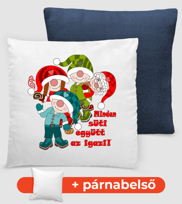  minta sötétkék pólón