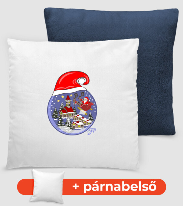  minta sötétkék pólón
