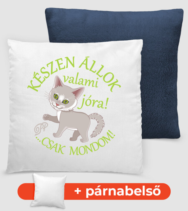  minta sötétkék pólón