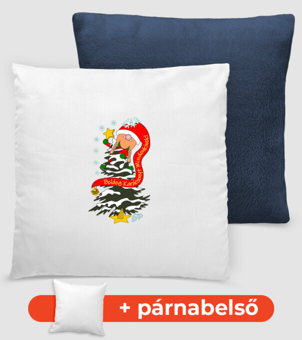  minta sötétkék pólón