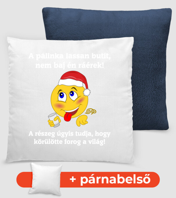  minta sötétkék pólón