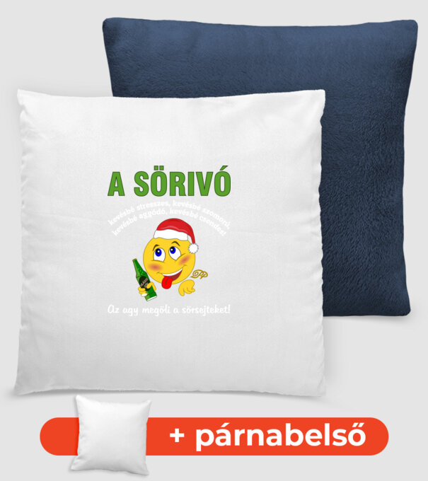  minta sötétkék pólón