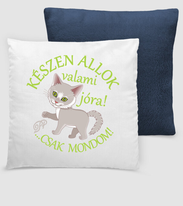  minta sötétkék pólón
